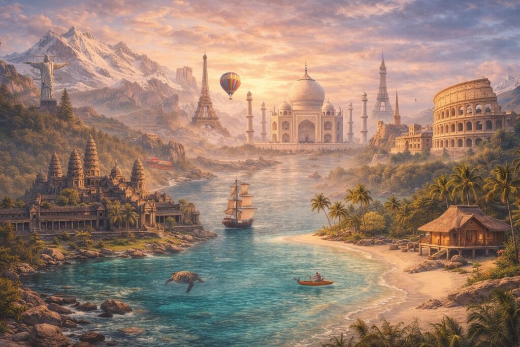 Where Should You Travel? Dream Destinations Around the World