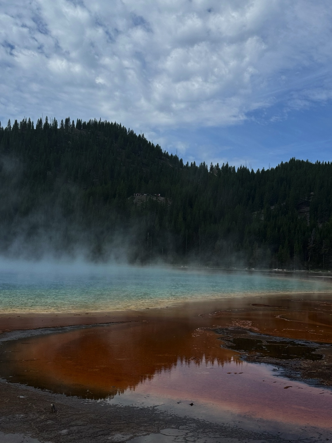 Grand Prismatic Spring Colors